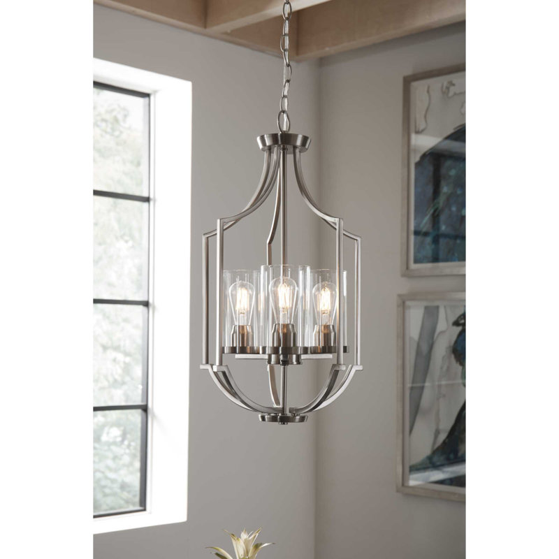 Rumaysa 3 - Light Single Pendant, White