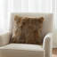 Coussin imprimé animal en fausse fourrure Porcupine-1502291189