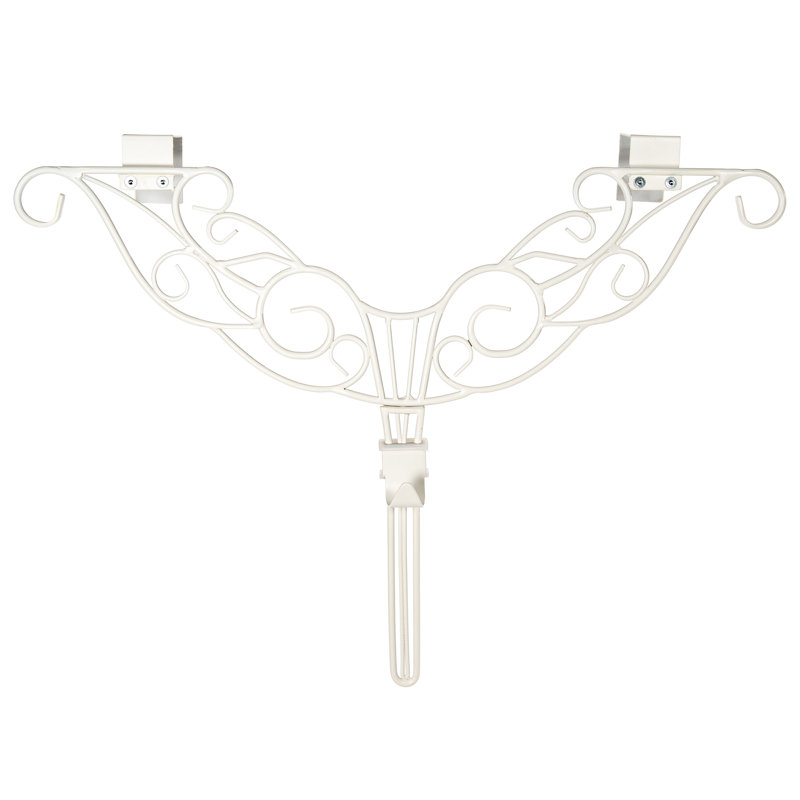 Cintres de porte d'entrée avant, Blanc, H 18 po x l 24 po x P 2,25 po