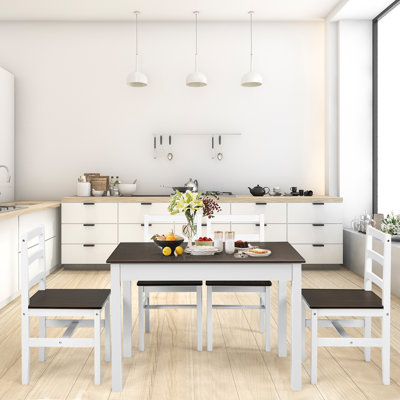 Almin 4 - Person Dining Set