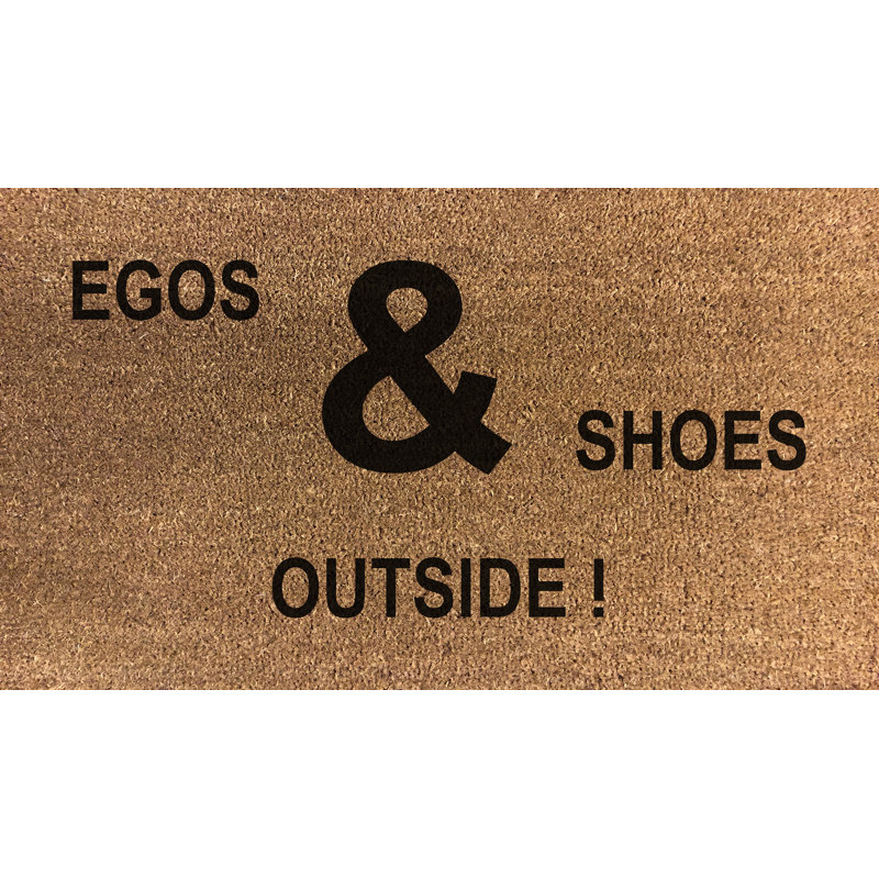Primm Egos & Shoes Outside Doormat