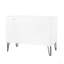 Commode en gris rustique et blanc-1540635117