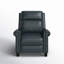 Fauteuil inclinable 33,5 po en cuir véritable-244517777