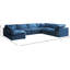 Velours réversible Atis de 140 po de largeur avec repose-pieds-51607941
