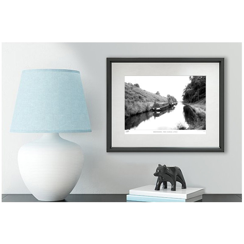 Brewood, The Canal C1965 - Single Picture Frame Print, 60cm H x 80cm W x 2.3cm D