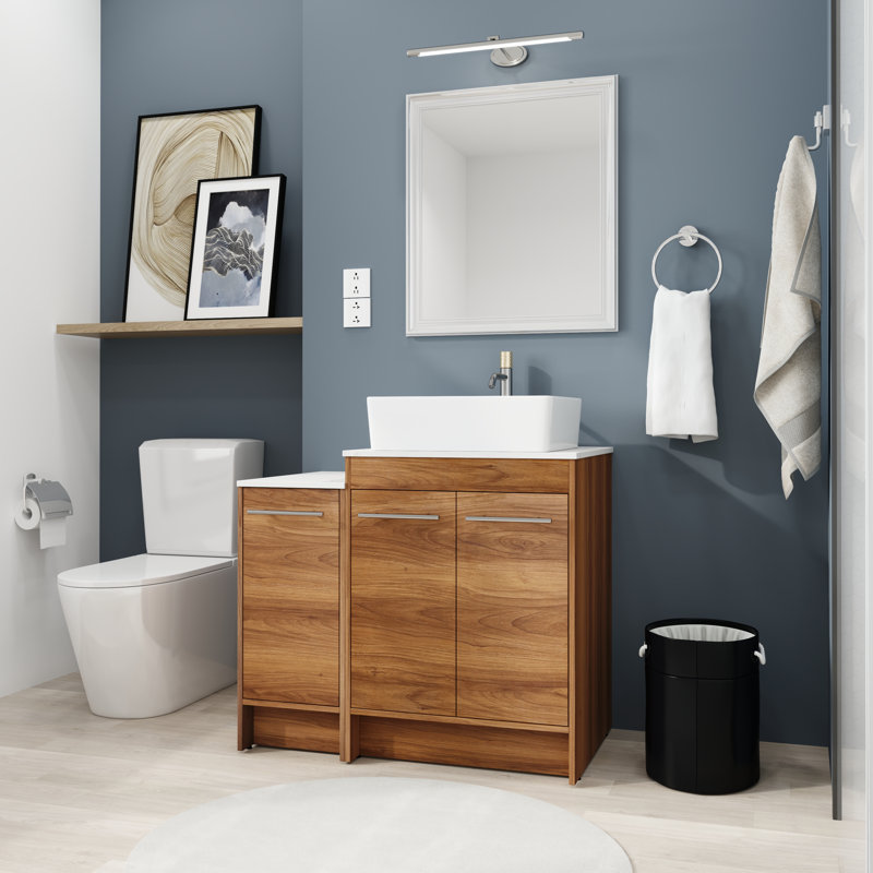 Ensemble de meuble-lavabo simple 35,4 po Duncarbit