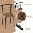 Jaivik 2 - Person Pedestal Dining Set-630296453
