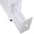 Homcom 6.25" X 20.5" X 28.25" Wood Rolling Narrow Bathroom Side Storage Cabinet - White-47008089