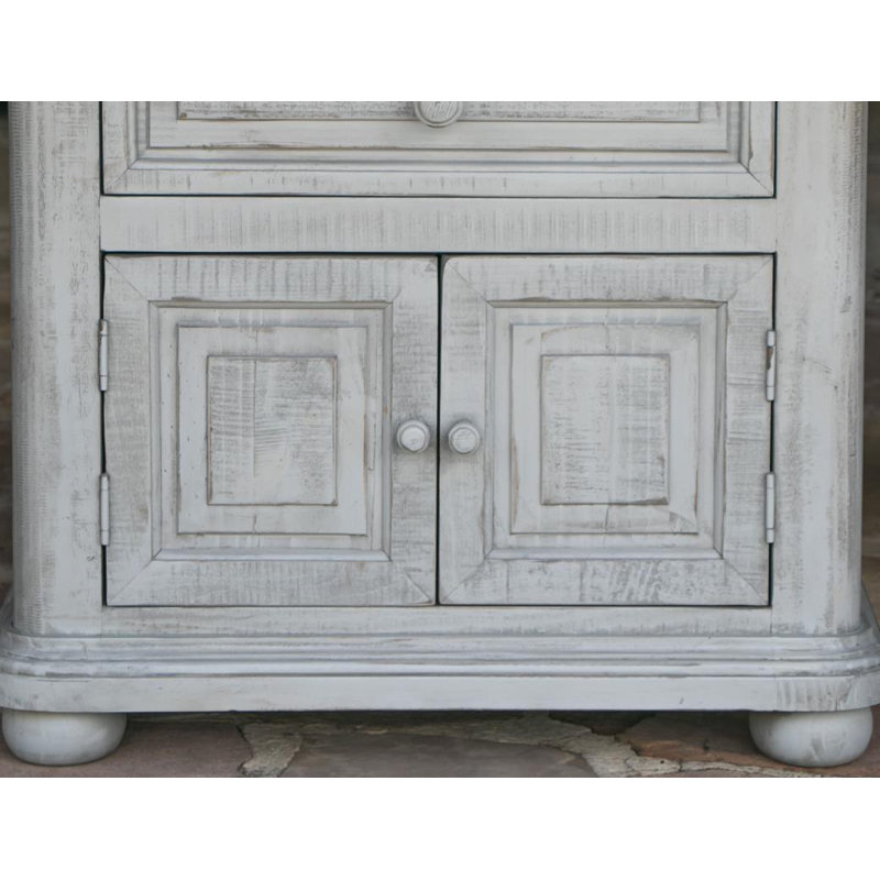 Ragnar 28'' W Solid Wood Nightstand
