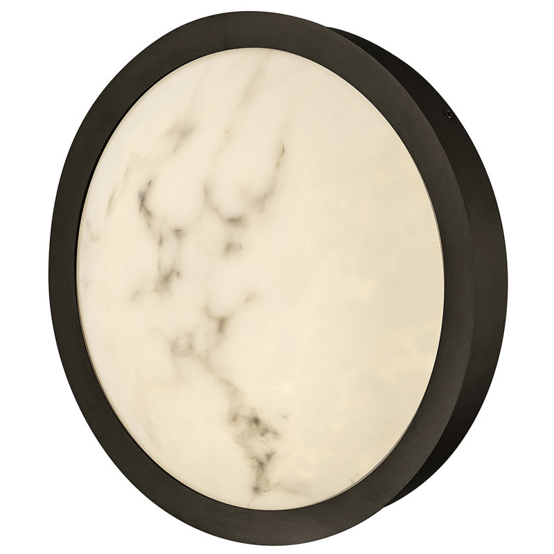 Cava 1 - Light LED Flush Mount, Matte Black