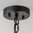6 - Light Dimmable Lantern Pendant Light with Industrial Metal Frames-1113030315