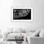 Lisbon City Map - Single Picture Frame Print-1343142072-1343142073