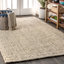 Tapis ivoire clair en jute tissé à la main Pata-1426341821