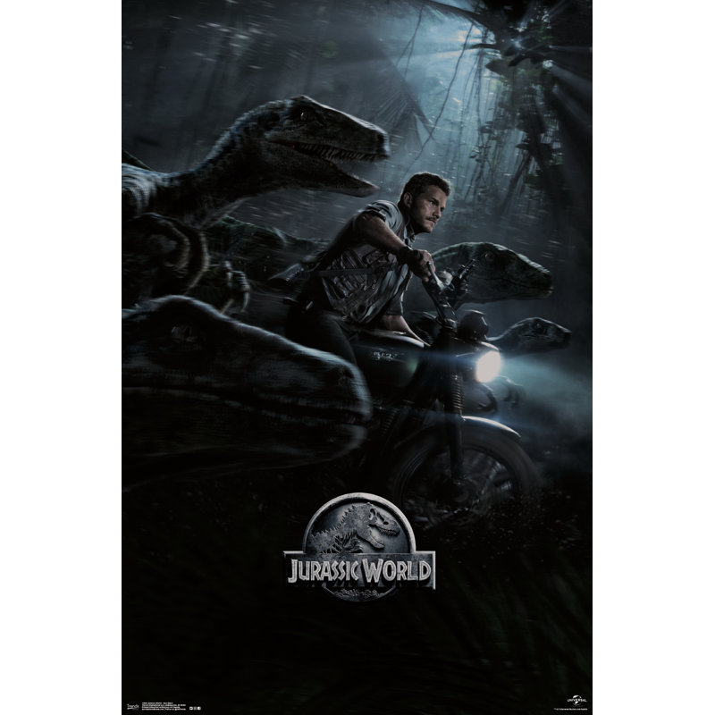 Impression sur papier jurassique world-one