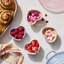 Le Creuset Mini Stoneware Heart Pinch Bowl, Set Of 4 3.1 Qt. Multicolor