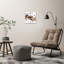 Heavan Glass Wall Clock-1809076559