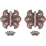 2 1/4" Wide X 2" Butterfly Cabinet Hinges | Pack Of 2