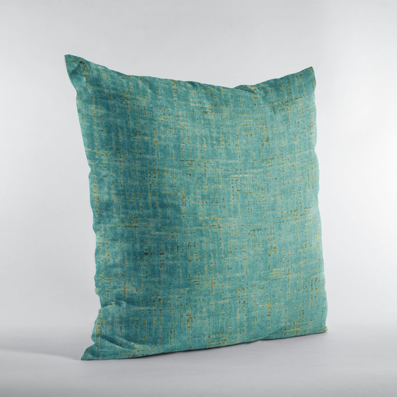 Reversible Throw Pillow, Tourmaline, 12" x 20"