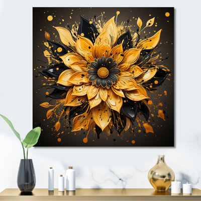 Boho mandala fleur tranquillité 3 - décoration murale boho mandala