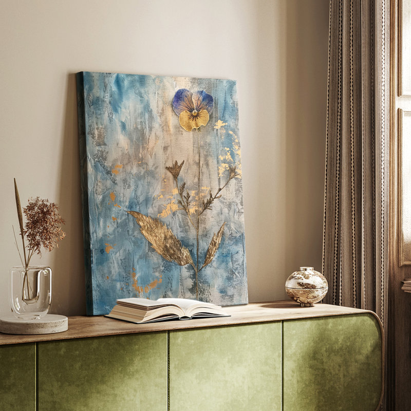 FLORAL Series XLIX - Gallery Cavas, H 18 po x l 12 po
