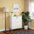 Modern Shoe Cabinet with Doors, 5-Tier Modern Shoe Rack Organizer-549377268