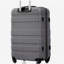 Ensembles de bagages Nouveau modèle ABS Hardshell 3 pièces Ensemble de valises rigides et durables Valise à roulettes avec serrure TSA 20 po x 24 po x 28 po (gris)