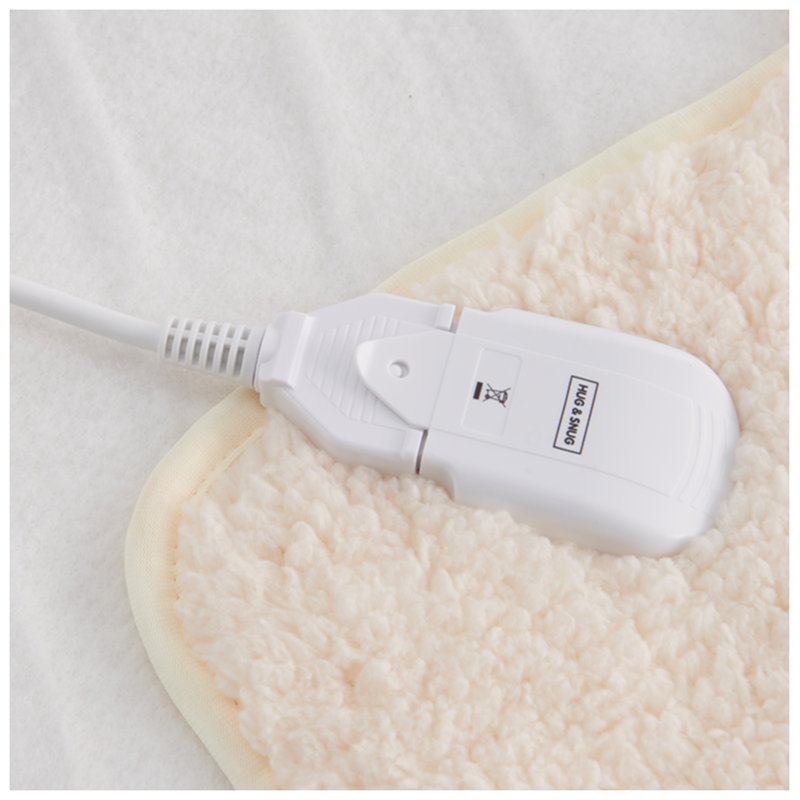Plain Weave / Muslin Heated Throw Blanket, W120 x L135cm