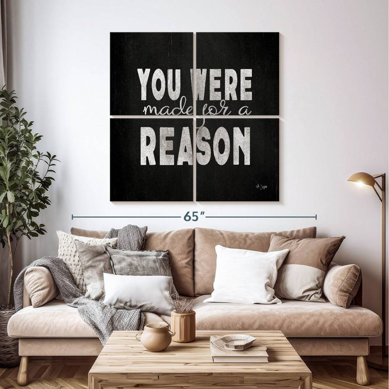 Made For A Reason, 45" H x 45" W