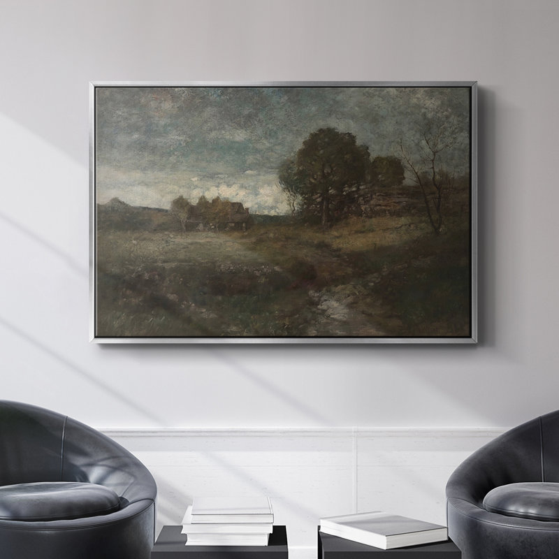 "Vintage Landscape - CDxxxviii" sur toile, H 27 po x l 41 po