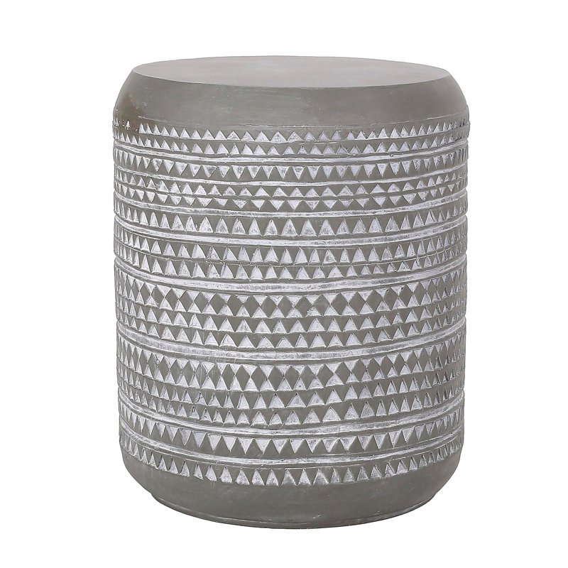 Outdoor LightWeight Concrete Side Table