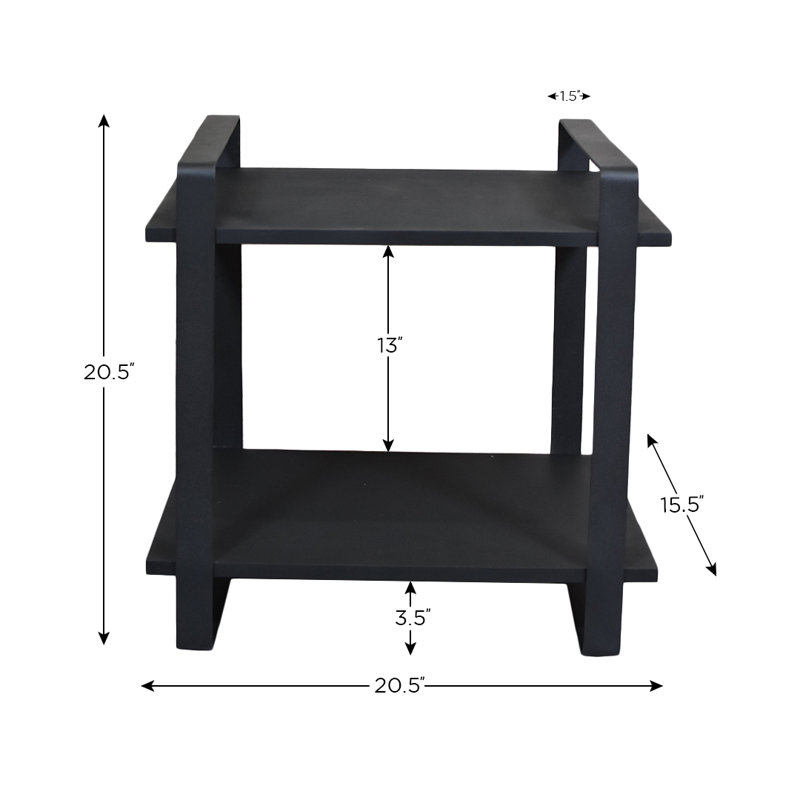 Table de bout avec rangement G Urbani