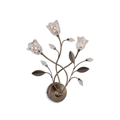 Cindy Glass Armed Sconce