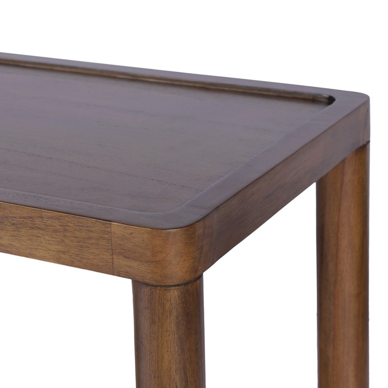 Gabriella Console Table, Brown Mindi