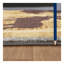 Tapis bleu en polypropylène à thème naturel 8 pi x 10 pi Nature's Nest Lodge-88793481