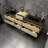 Golitz 103.5'' Double Bathroom Vanity with Stainless Steel Top-2043532174