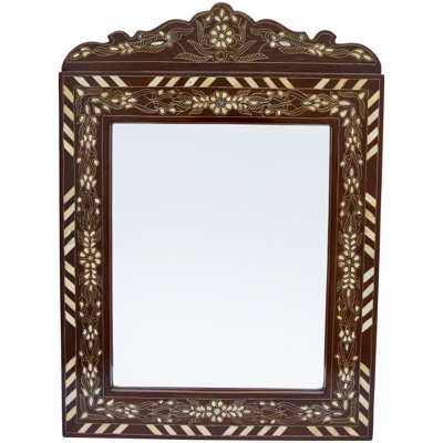Rectangle Solid Wood Mirror