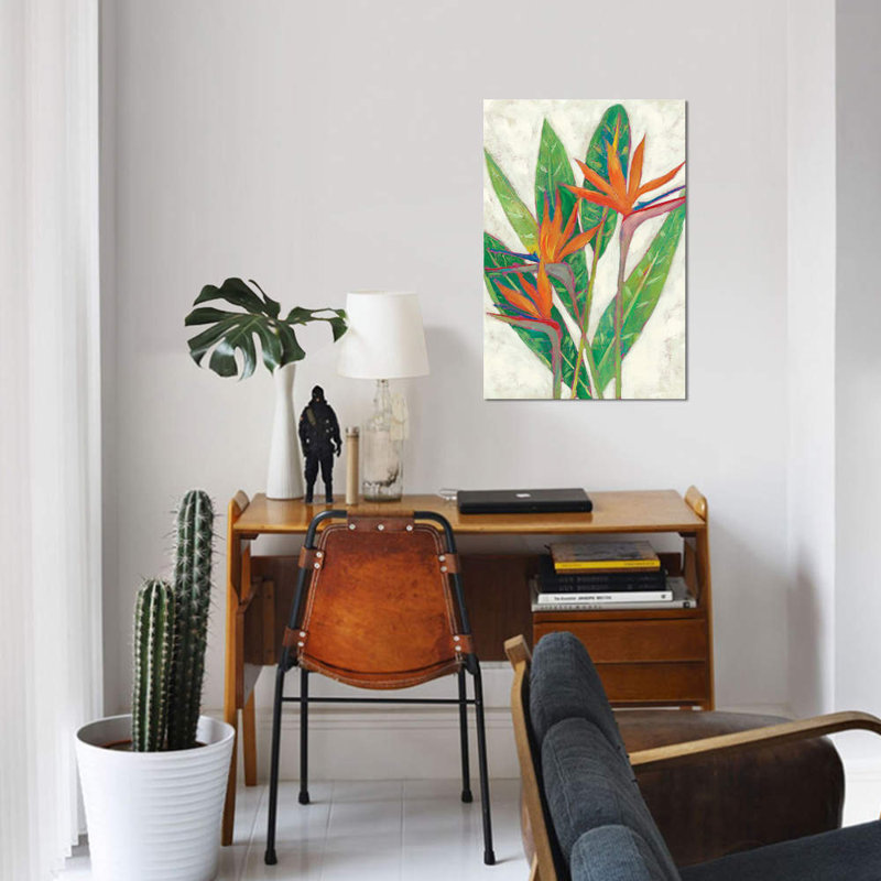 « paradise vacances i », reproduction sur toile, H 26 po x l 18 po x P 1,5 po, Toile tendue, Pas de tapis