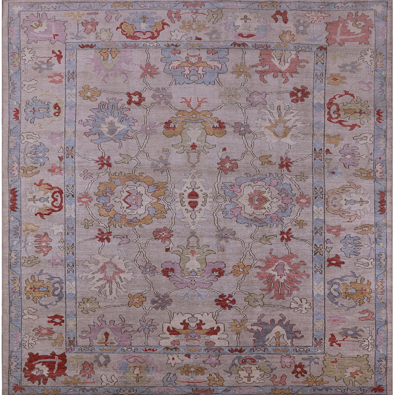 Roxby Oriental Indoor Rug, Square 5'