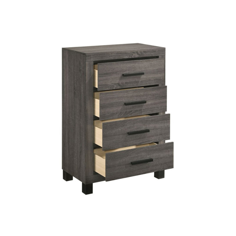 Mobilier de chambre à coucher moderne de style transitionnel 1pc