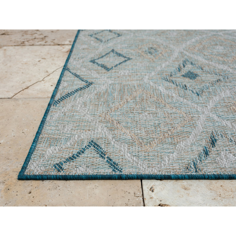Kemo Flatweave Indoor Rug, Rectangle 5' x 6'11"