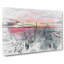 Sunset Over New York City In Abstract - Wrapped Canvas-55340121
