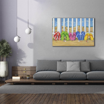" Flip Flop Beach " by Paul Brent