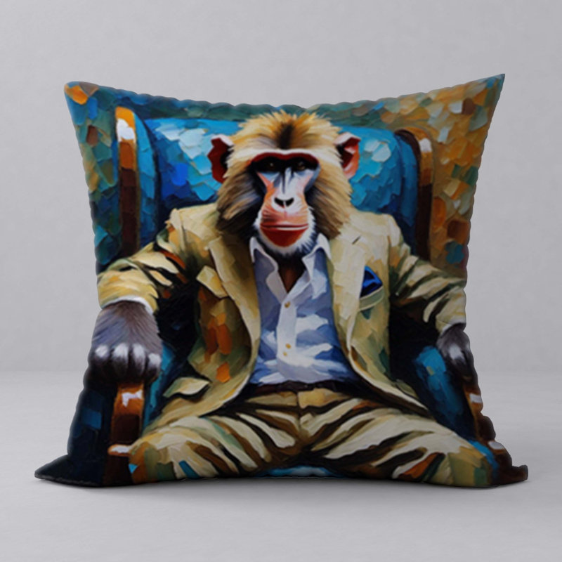 Reversible Throw Pillow