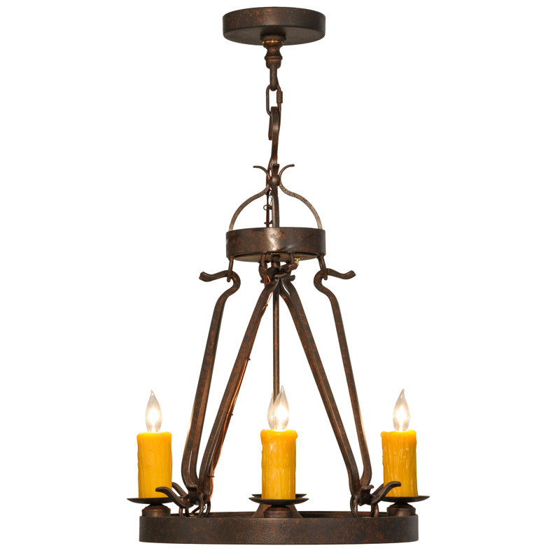 Wagon Wheel 5 - Light Chandelier