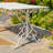 Fessenden 4 - Person Metal Patio Dining Set with Rectangular Table