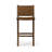 Maven Lane Noah Stool with Faux Leather Upholstery-111462693-111462705