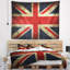Tapisserie de drapeau du royaume-uni vintage-28482565