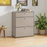 Lateafa 29.52 Wide 3 - Shelf Storage Cabinet