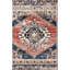 Tapis géométrique rouge / bleu Tucson-330995621