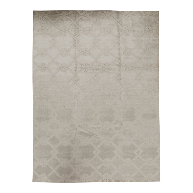 Fairford Geometric Area Rug in Pink